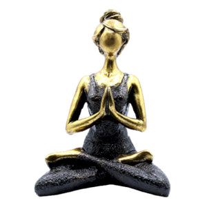 Yoga Lady Figurines - Choice of 4 Colours