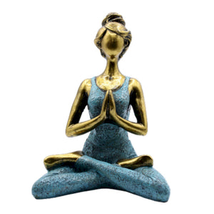 Yoga Lady Figurines - Choice of 4 Colours